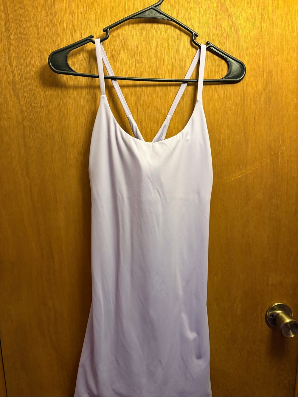 SoftlyZero Plush Backless Active Dress-Easy Peezy Edition Lavender